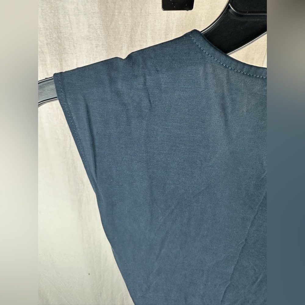 RAG & BONE Midnight Blue Christy wrap jersey midi dress Size XXS (00-0) NWT - Picture 15 of 16